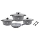 Набор кастрюль со сковородой Top Kitchen TK00076 Серый - изображение 1
