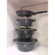 Набор кастрюль со сковородой Top Kitchen TK00076 Серый - изображение 8