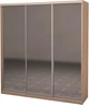 Шкаф-купе трехдверный Roko 179.2x242x60 см Зеркало Дуб сонома (20200024443) - изображение 1