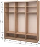Шкаф-купе трехдверный Roko 224.2x242x60 см ДСП + Зеркало Дуб сонома (20200024462) - изображение 2