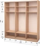 Шафа-купе тридверна Roko 224.2x242x60 см ДСП + Дзеркало Дуб молочний (20200024397) - зображення 2