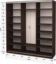 Шафа-купе тридверна Roko 209.2x242x60 см Дзеркало Дуб венге (20200024352) - зображення 2