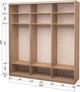 Шкаф-купе трехдверный Roko 209.2x242x60 см ДСП + Зеркало Дуб сонома (20200024459) - изображение 2