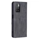 Чехол-книжка с кармашками UniCase Geometric Pattern для Xiaomi Redmi 10 / 10 (2022) / 10 Prime - Black - изображение 4