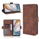Чехол-книжка с кармашками Deexe Wallet Stand для Motorola Moto G60 - Brown - изображение 1