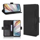 Чохол-книжка з кишеньками Deexe Wallet Stand для Motorola Moto G60 - Black - зображення 1