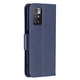 Чехол-книжка с рисунком UniCase Butterfly Pattern для Xiaomi Redmi 10 / 10 (2022) / 10 Prime - Dark Blue - изображение 4
