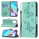 Чехол UniCase Butterfly Pattern для Xiaomi Redmi 10 / 10 (2022) / 10 Prime - Green - изображение 1