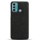 Защитный чехол KSQ Cloth Style для Motorola Moto G60 - Black - изображение 3