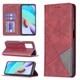Чехол-книжка с кармашками UniCase Geometric Pattern для Xiaomi Redmi 10 / 10 (2022) / 10 Prime - Red - изображение 1