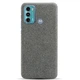 Защитный чехол KSQ Cloth Style для Motorola Moto G60 - Grey - изображение 3