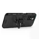 Чехол с подставкой Deexe Hybrid Case для Xiaomi Redmi 10 / 10 (2022) / 10 Prime - Black - изображение 3