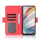 Чехол Deexe Wallet Stand для Motorola Moto G60 - Red - изображение 6
