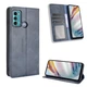 Чехол-книжка Deexe Retro Style для Motorola Moto G60 - Blue - изображение 7