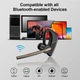 Гарнитура Bluetooth New Bee NB-M50 Blue-Black - изображение 5