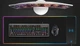 Ігровий килимок для мишки і клавіатури з регульованим RGB підсвічуванням і бездротовою зарядкою RGB LED GAMING MOUSE PAD (30х80 см, чорний) - зображення 3