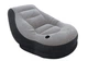 Надувное кресло для дома Intex Ultra Lounge с пуфом Серый 130х99х76 см (IP-168054) - изображение 3