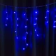 Гирлянда уличная Starlight бахрома синий Flash 75LED IP44 черный 2x0.7 м (2100008992869) - изображение 1