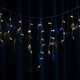 Гирлянда уличная Starlight бахрома теплый/белый Flash 75LED IP44 прозрачный 2x0.7 м (2100008993019) - изображение 1