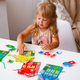 Игра-шнуровка Vladi Toys Fisher Price Цветные домики (VT5303-26) (4820234761951) - изображение 4