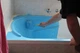 Краска эмаль для реставрации ванн Plastall Small 900г цвет Синий - изображение 2