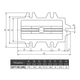 Тиски станочные крестовые CNCPROM Q97150 (NR) тип 3458 (10-770) - изображение 7
