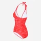 Купальник суцільний жіночий Regatta Flavia Costume RWM019-HT1 12 Червоний/Тропічний (5057538876374) - зображення 7