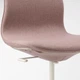 Офісне крісло IKEA LANGFJALL Gunnared світло -рожевий / білий (492.523.98) - изображение 3