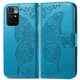 Чохол-книжка з малюнком UniCase Butterfly для Xiaomi Redmi 10 / 10 (2022) / 10 Prime - Blue - зображення 2