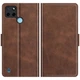 Чохол Deexe Retro Wallet для Realme C21Y / C25Y - Coffee - зображення 2