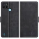 Чехол Deexe Retro Wallet для Realme C21Y / C25Y - Black - изображение 2
