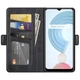 Чехол Deexe Retro Wallet для Realme C21Y / C25Y - Black - изображение 5