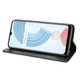 Чехол-книжка Deexe Retro Style для Realme C21Y / C25Y - Black - изображение 5