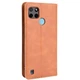 Чехол Deexe Retro Style для Realme C21Y / C25Y - Brown - изображение 3