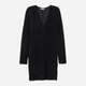 Платье миди осеннее женское H&M 0692129-8 S Черное (CA2000001638248) - изображение 1