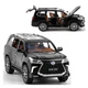 Машинка Lexus LX570 металлическая моделька игрушка коллекционная 21 см Черный (8340711) - изображение 3