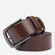 Ремень мужской из натуральной кожи Vintage leather-20709 129 см Коричневый - изображение 5