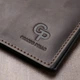 Мужское кожаное портмоне Grande Pelle leather-11540 Коричневое - изображение 8