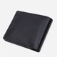 Мужское кожаное портмоне Grande Pelle leather-11552 Синее - изображение 2