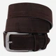 Мужской ремень замшевый Vintage leather-20734 125 см Коричневый - изображение 1