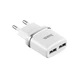 Сетевое зарядное устройство HOCO C12 2USB/ 5W, 2.4A White с кабелем Lightning 1м. (C12LW) - изображение 3