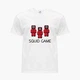 Футболка мужская Солдаты Игра в кальмара (Squid Game) (9223-3364-9) XL Белая - изображение 1
