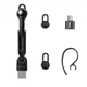 Беспроводная гарнитура Baseus Encok Wirelless Earphones A05 (USB док-станция, шумоподавление) - Белый - изображение 5