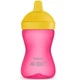 Поїльник-непроливайка Philips AVENT з твердим носиком Рожева 300 мл (SCF804/04) - зображення 1