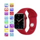 Умные смарт часы Smart Watch PL-6 PRO Max, голосовой вызов, температура тела, тонометр, оксиметр, режим спорт, прогноз погоды, для мужчин и женщин, красные (000438635) - изображение 2