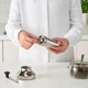 Ручна кавомолка Ikea Metallisk з регулюванням рівня помелу - зображення 4