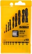 Набір свердел DeWalt HSS-R для металу 10 шт. (DT5911) - изображение 1
