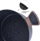 Кастрюля Diamond Grey алюминий с антипригарным покрытием Fissman Ø20хØ15,5х10 см 000265677 - изображение 5