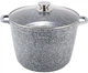 Каструля Snow Marble 10л індукційна з антипригарним покриттям Ofenbach Ø28х20 см (kuh0011232) - зображення 1