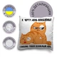 Подушка плюшевая смешная с приколом с надписью с принтом WONKEY "К черту День Влюбленных, я люблю тебя каждый день" 35 х 35 см 13023 - изображение 3